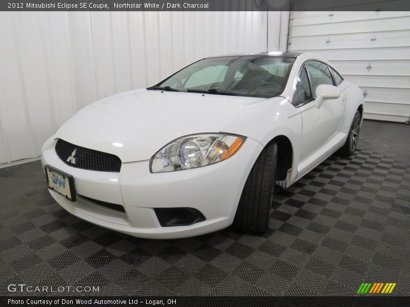 Northstar White / Dark Charcoal 2012 Mitsubishi Eclipse SE Coupe