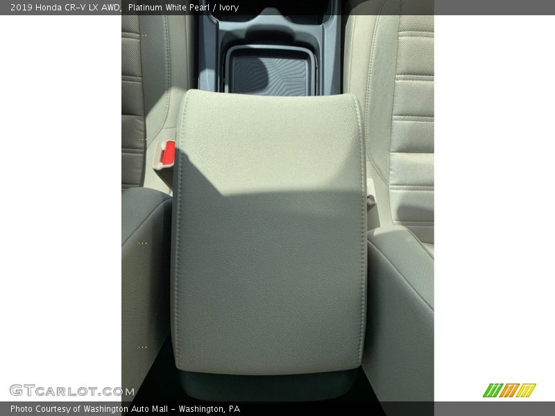 Platinum White Pearl / Ivory 2019 Honda CR-V LX AWD