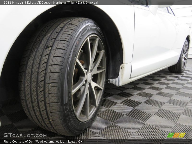 Northstar White / Dark Charcoal 2012 Mitsubishi Eclipse SE Coupe
