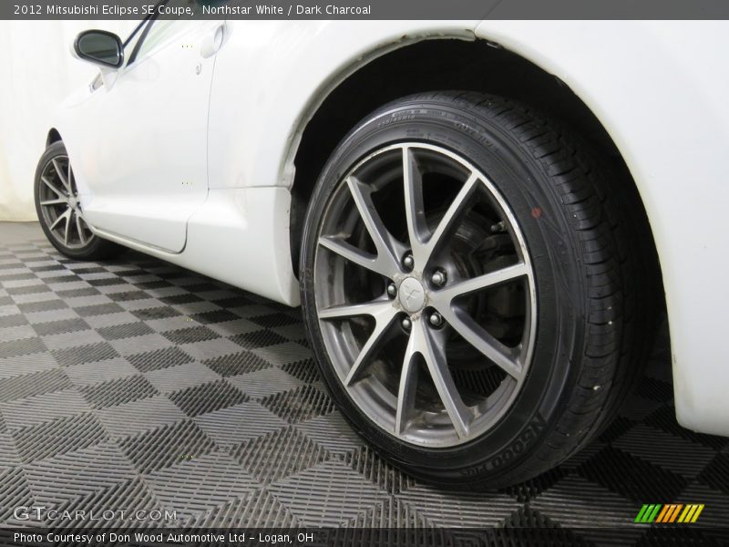 Northstar White / Dark Charcoal 2012 Mitsubishi Eclipse SE Coupe