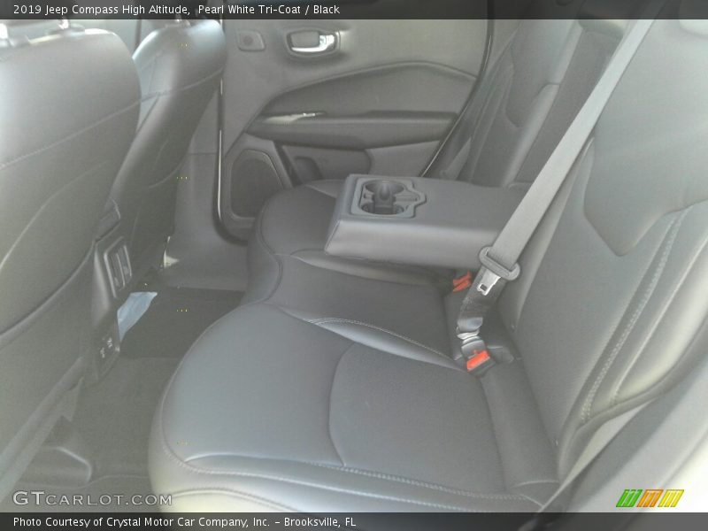 Pearl White Tri–Coat / Black 2019 Jeep Compass High Altitude
