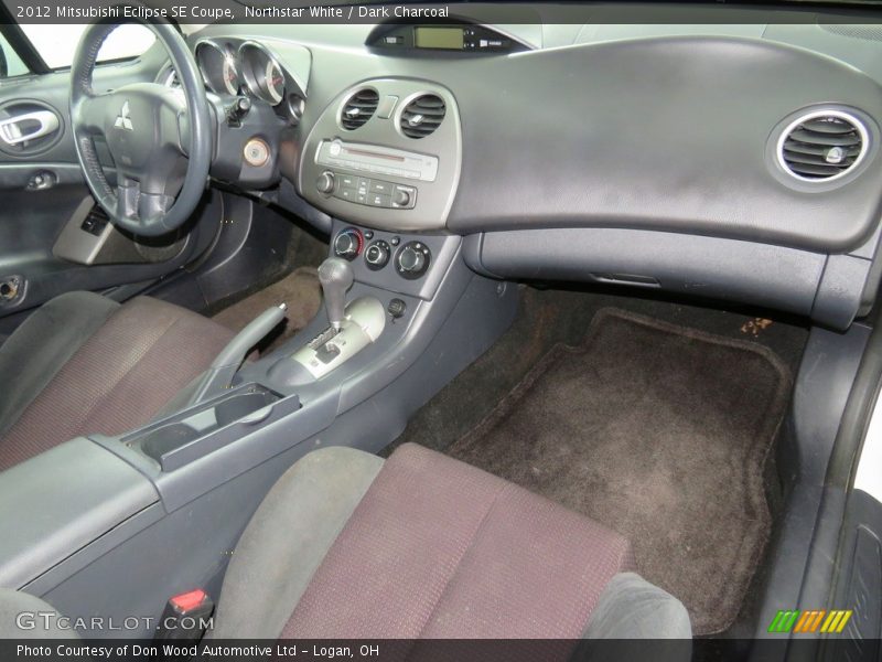 Northstar White / Dark Charcoal 2012 Mitsubishi Eclipse SE Coupe