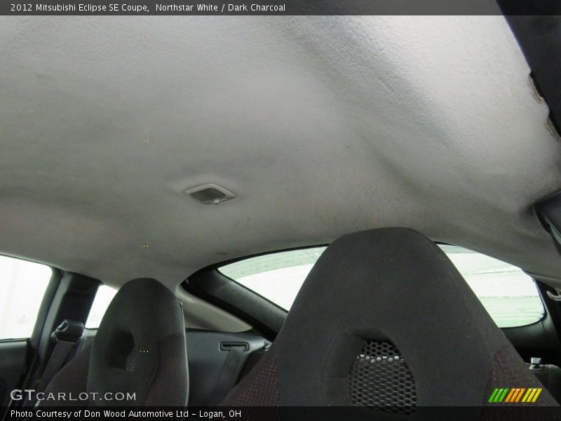 Northstar White / Dark Charcoal 2012 Mitsubishi Eclipse SE Coupe