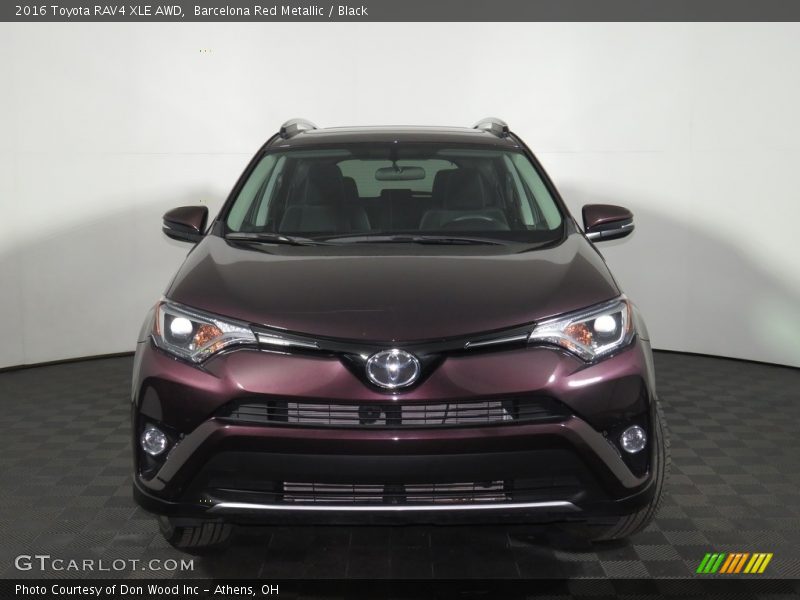 Barcelona Red Metallic / Black 2016 Toyota RAV4 XLE AWD