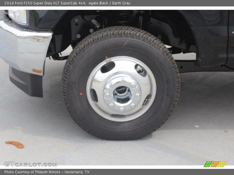 Agate Black / Earth Gray 2019 Ford F350 Super Duty XLT SuperCab 4x4