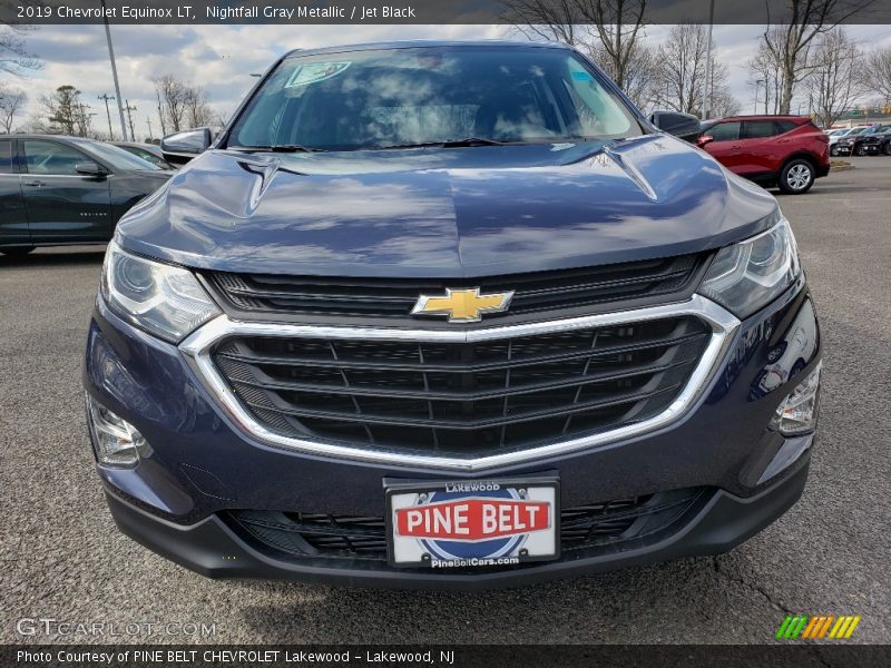 Nightfall Gray Metallic / Jet Black 2019 Chevrolet Equinox LT