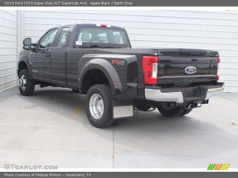 Agate Black / Earth Gray 2019 Ford F350 Super Duty XLT SuperCab 4x4