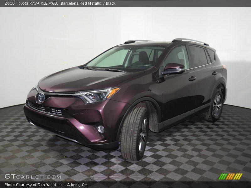 Barcelona Red Metallic / Black 2016 Toyota RAV4 XLE AWD