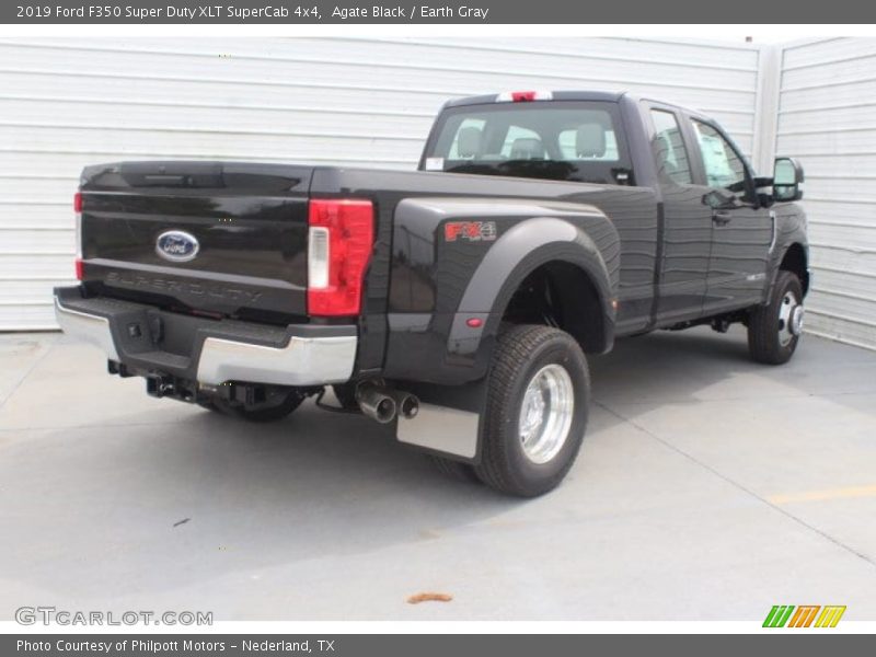 Agate Black / Earth Gray 2019 Ford F350 Super Duty XLT SuperCab 4x4