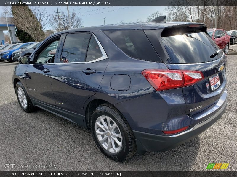 Nightfall Gray Metallic / Jet Black 2019 Chevrolet Equinox LT