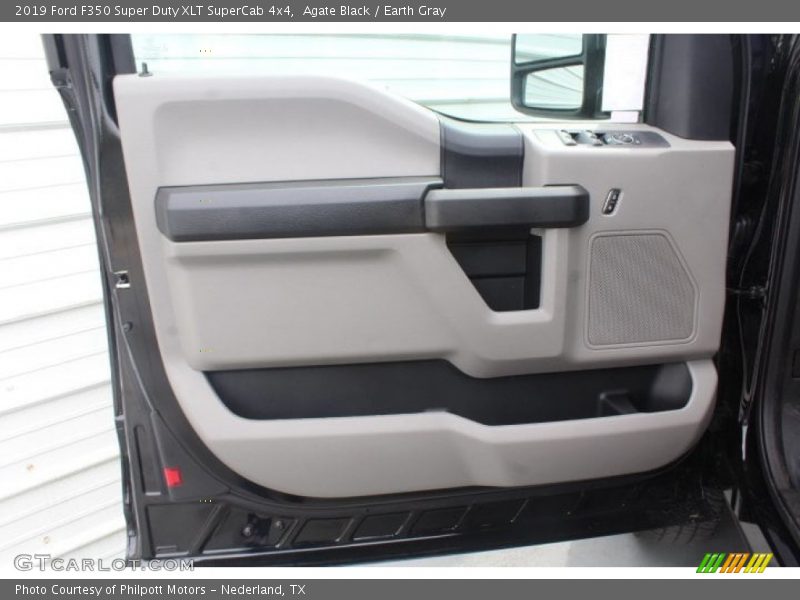Agate Black / Earth Gray 2019 Ford F350 Super Duty XLT SuperCab 4x4