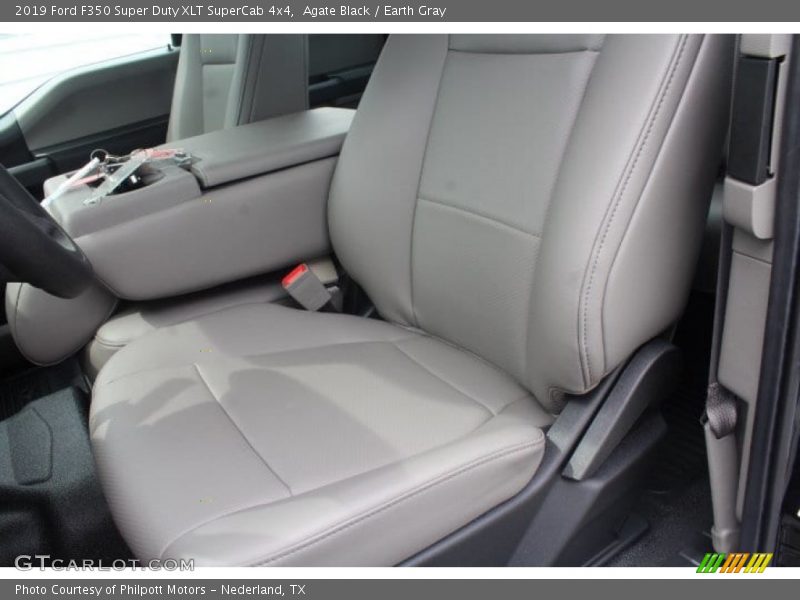 Agate Black / Earth Gray 2019 Ford F350 Super Duty XLT SuperCab 4x4