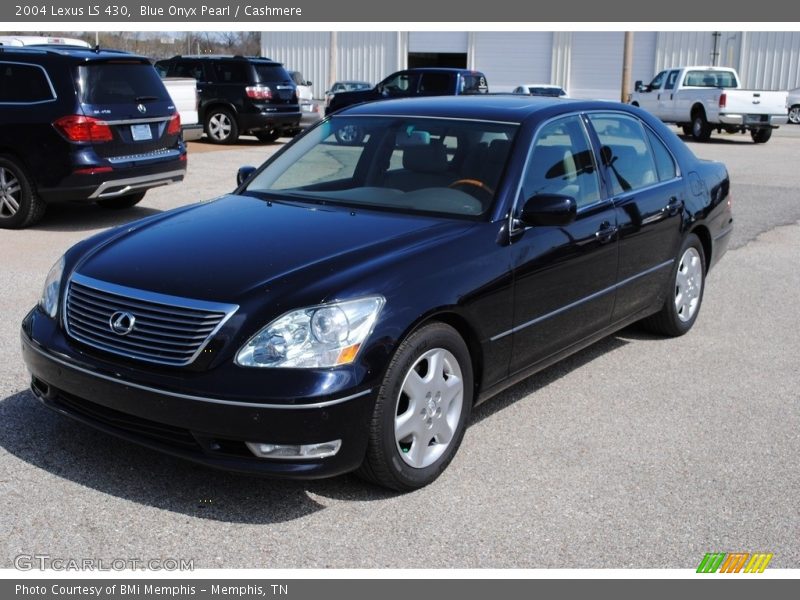 Blue Onyx Pearl / Cashmere 2004 Lexus LS 430