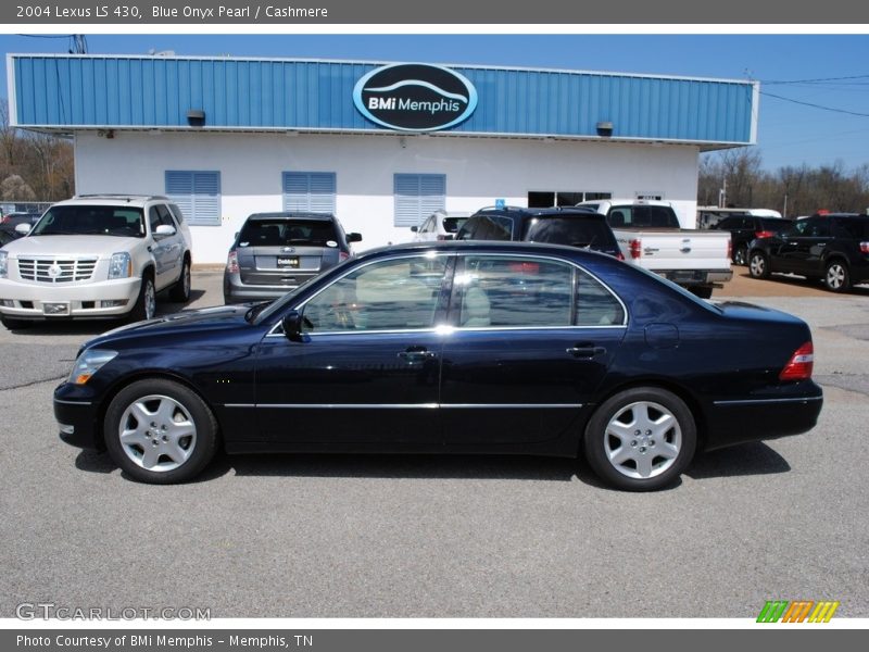 Blue Onyx Pearl / Cashmere 2004 Lexus LS 430