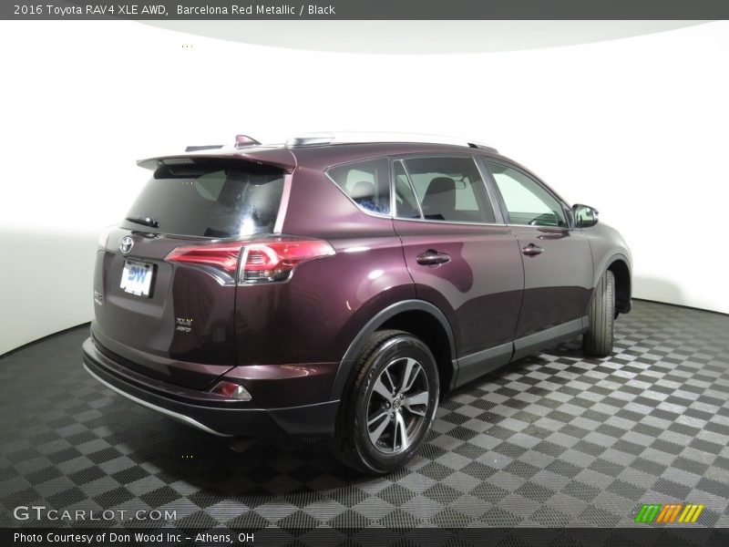 Barcelona Red Metallic / Black 2016 Toyota RAV4 XLE AWD
