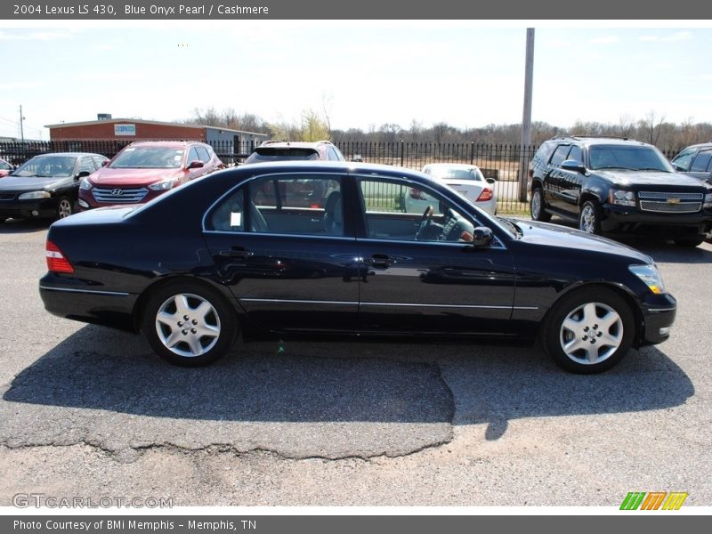 Blue Onyx Pearl / Cashmere 2004 Lexus LS 430