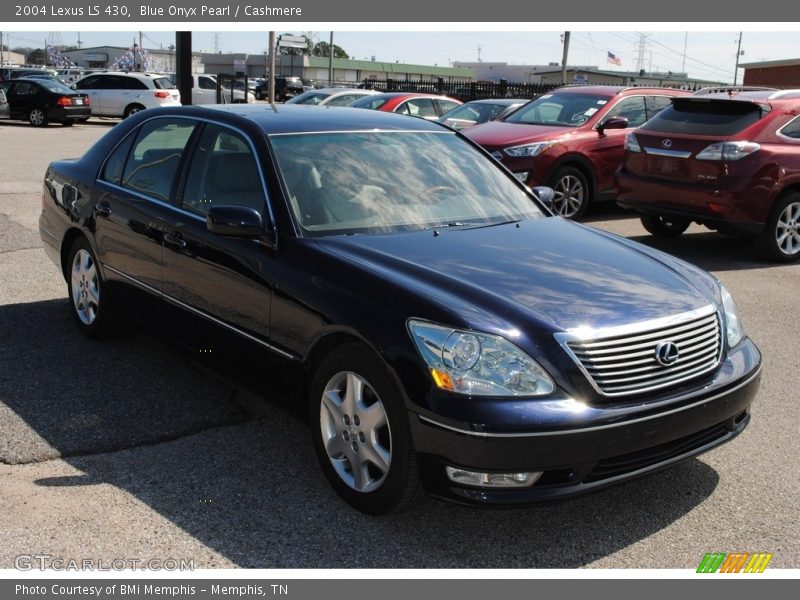 Blue Onyx Pearl / Cashmere 2004 Lexus LS 430