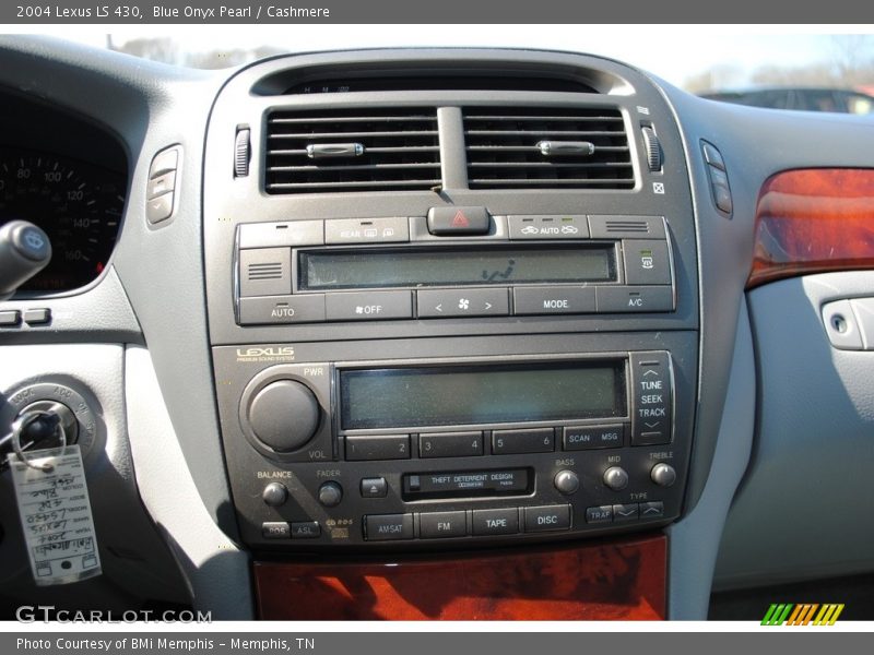 Blue Onyx Pearl / Cashmere 2004 Lexus LS 430