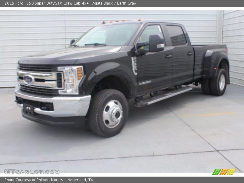 Agate Black / Earth Gray 2019 Ford F350 Super Duty STX Crew Cab 4x4