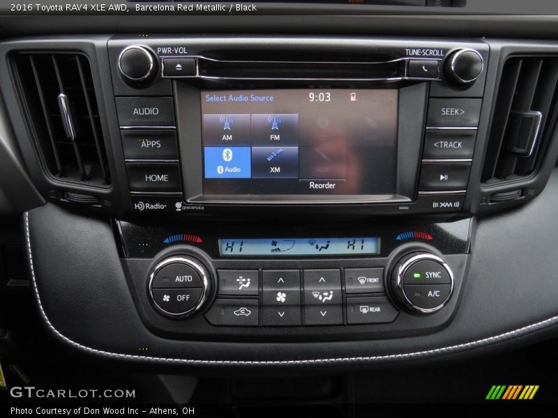 Barcelona Red Metallic / Black 2016 Toyota RAV4 XLE AWD