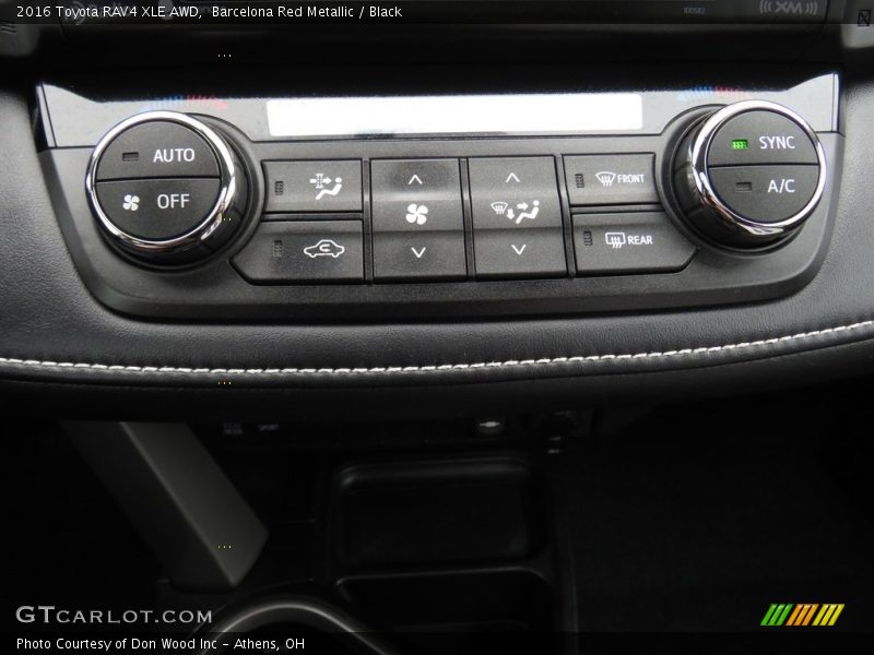 Barcelona Red Metallic / Black 2016 Toyota RAV4 XLE AWD