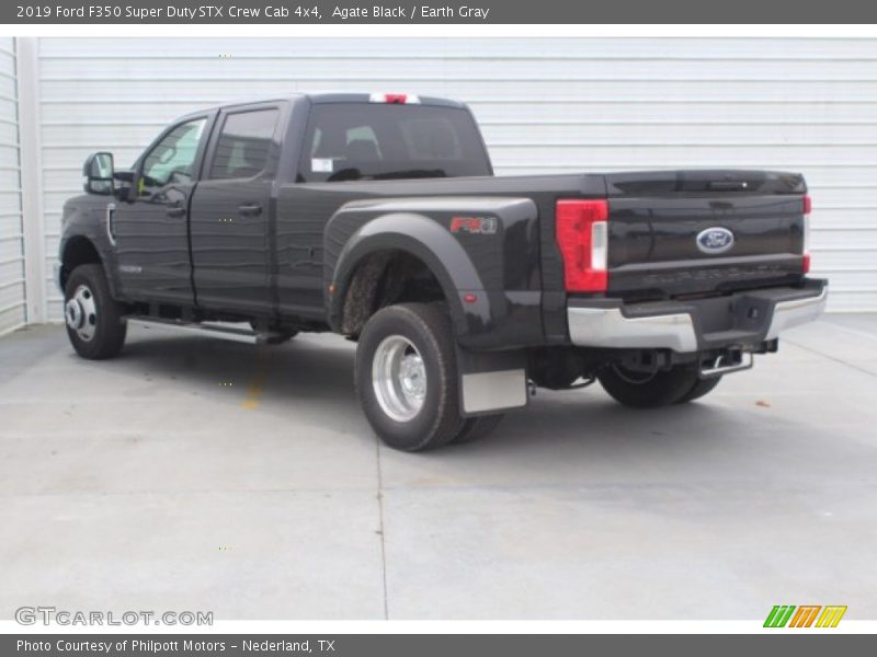 Agate Black / Earth Gray 2019 Ford F350 Super Duty STX Crew Cab 4x4