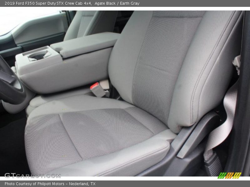 Agate Black / Earth Gray 2019 Ford F350 Super Duty STX Crew Cab 4x4