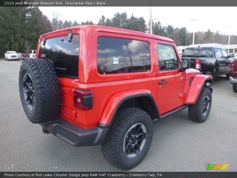 Firecracker Red / Black 2019 Jeep Wrangler Rubicon 4x4