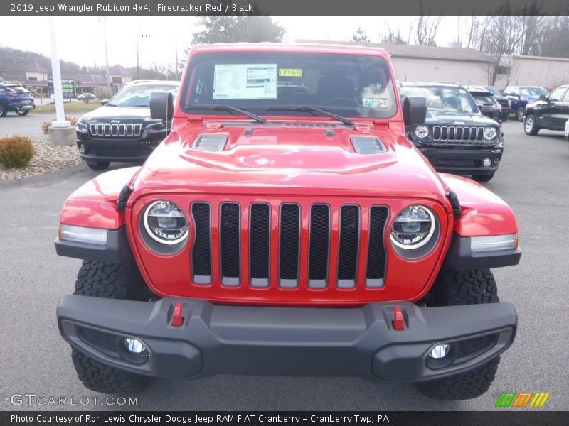 Firecracker Red / Black 2019 Jeep Wrangler Rubicon 4x4