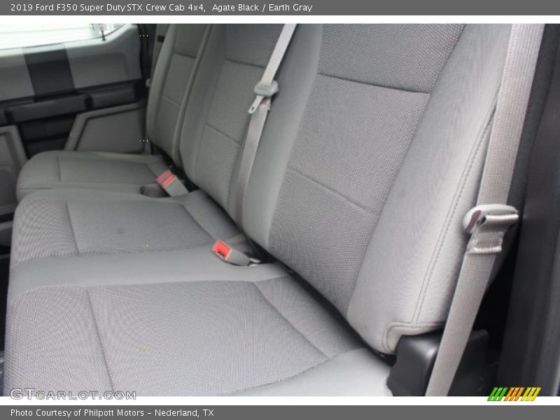 Agate Black / Earth Gray 2019 Ford F350 Super Duty STX Crew Cab 4x4