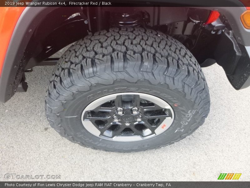 Firecracker Red / Black 2019 Jeep Wrangler Rubicon 4x4