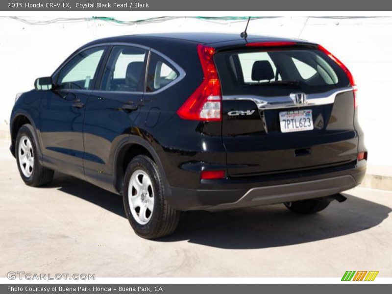 Crystal Black Pearl / Black 2015 Honda CR-V LX