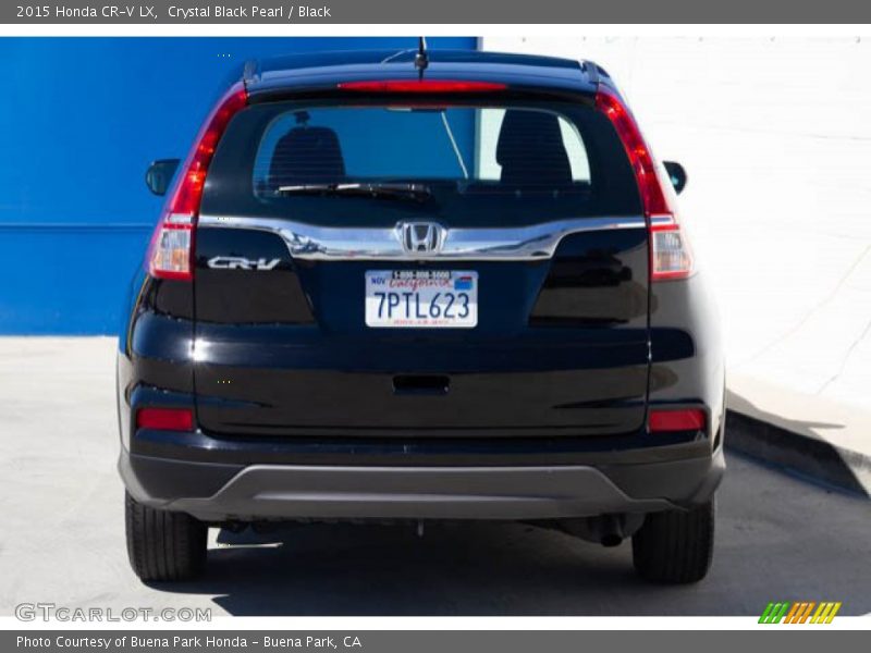 Crystal Black Pearl / Black 2015 Honda CR-V LX