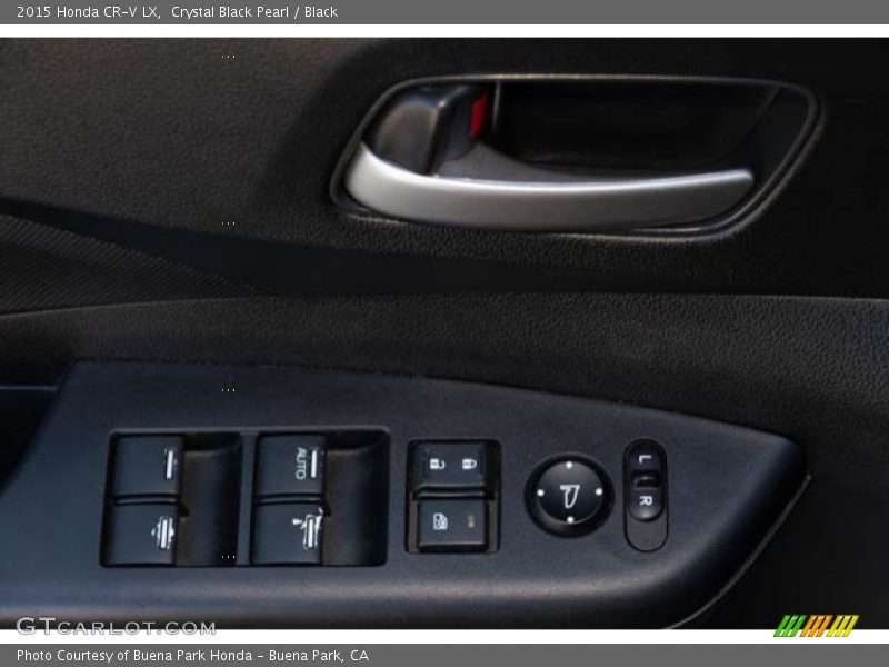 Crystal Black Pearl / Black 2015 Honda CR-V LX