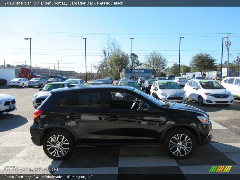 Labrador Black Metallic / Black 2018 Mitsubishi Outlander Sport LE