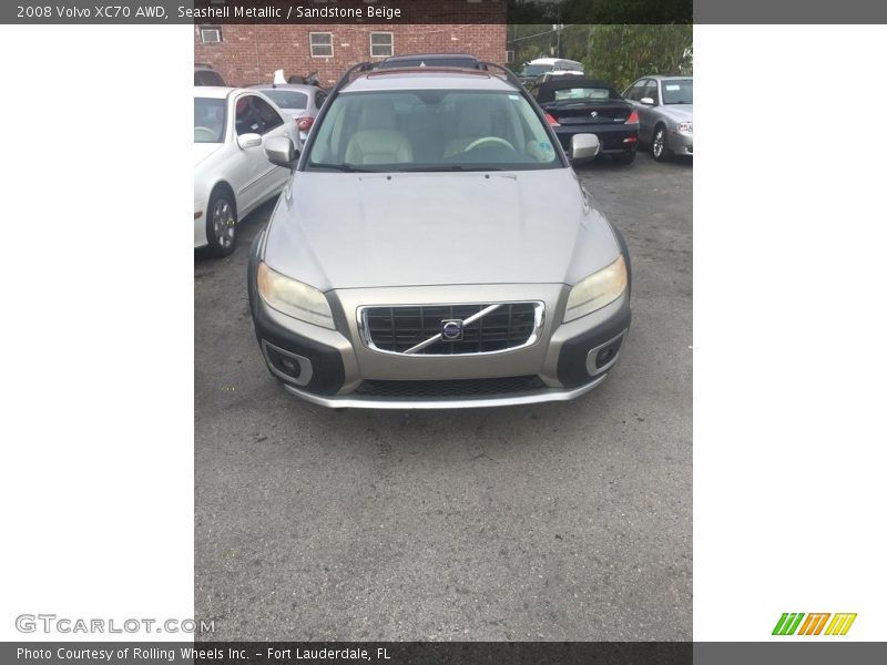Seashell Metallic / Sandstone Beige 2008 Volvo XC70 AWD