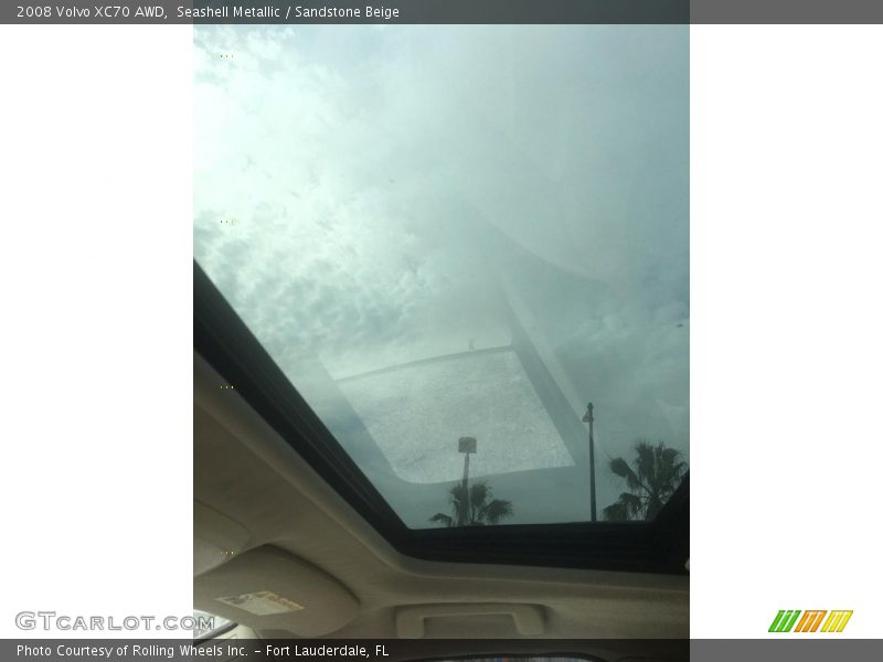 Seashell Metallic / Sandstone Beige 2008 Volvo XC70 AWD
