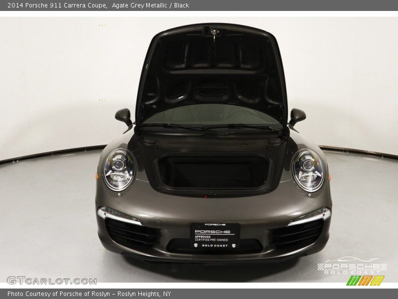 Agate Grey Metallic / Black 2014 Porsche 911 Carrera Coupe