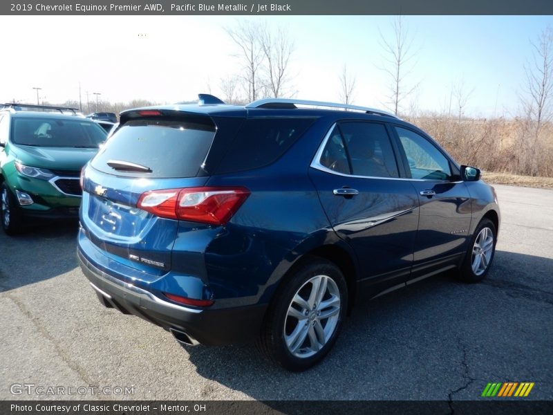 Pacific Blue Metallic / Jet Black 2019 Chevrolet Equinox Premier AWD