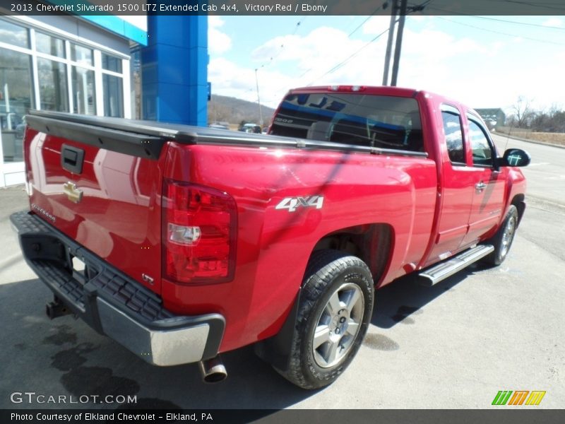 Victory Red / Ebony 2013 Chevrolet Silverado 1500 LTZ Extended Cab 4x4