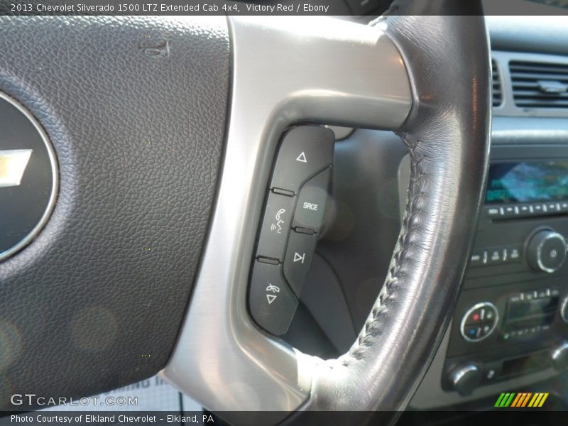 Victory Red / Ebony 2013 Chevrolet Silverado 1500 LTZ Extended Cab 4x4