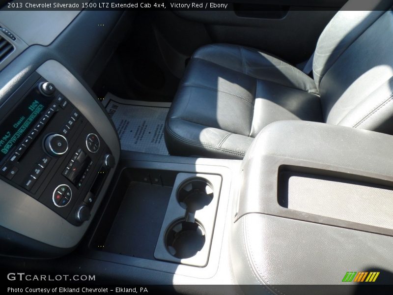 Victory Red / Ebony 2013 Chevrolet Silverado 1500 LTZ Extended Cab 4x4