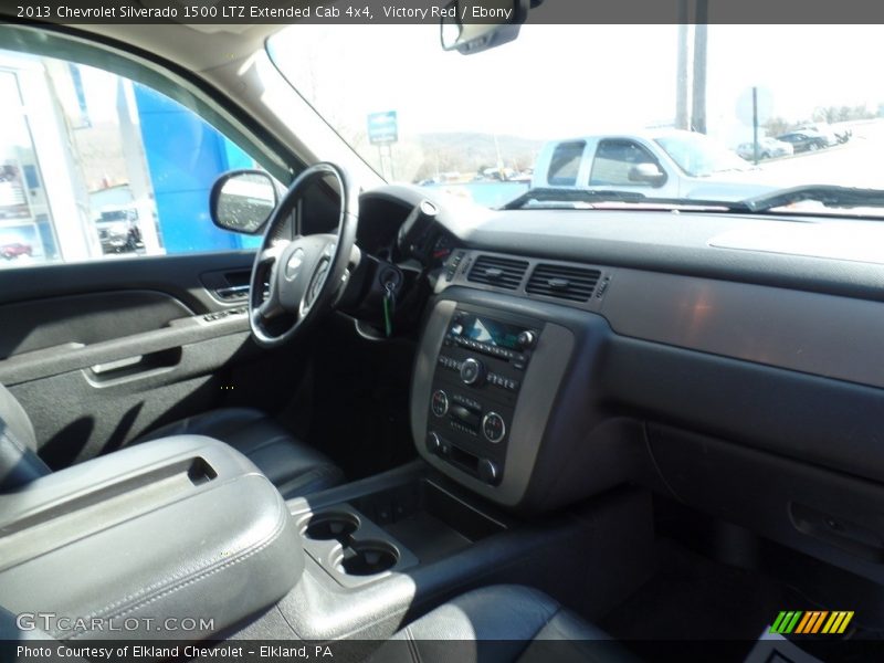 Victory Red / Ebony 2013 Chevrolet Silverado 1500 LTZ Extended Cab 4x4