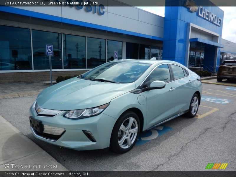 Green Mist Metallic / Jet Black 2019 Chevrolet Volt LT