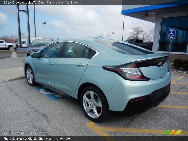 Green Mist Metallic / Jet Black 2019 Chevrolet Volt LT