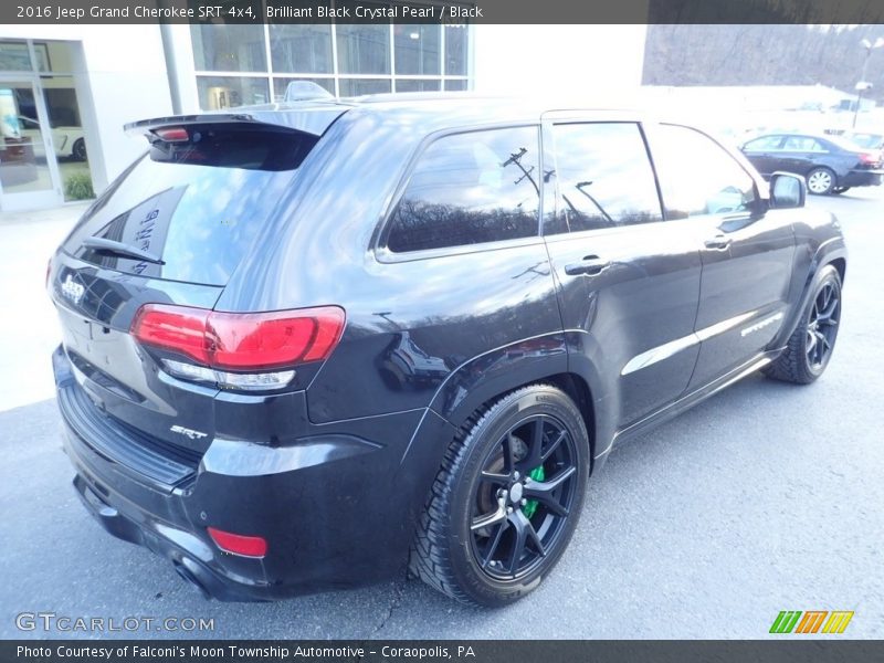 Brilliant Black Crystal Pearl / Black 2016 Jeep Grand Cherokee SRT 4x4