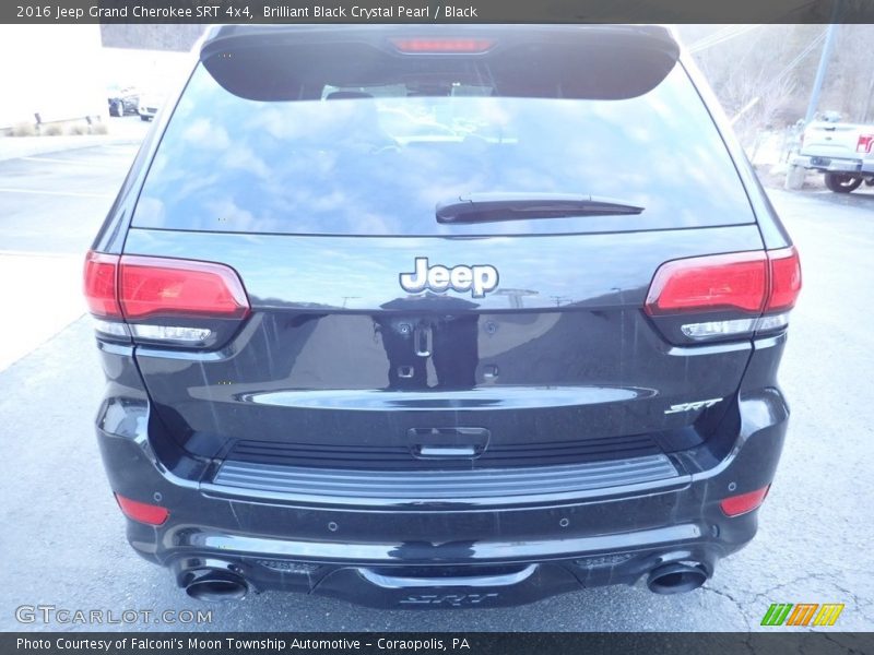 Brilliant Black Crystal Pearl / Black 2016 Jeep Grand Cherokee SRT 4x4