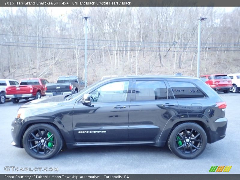  2016 Grand Cherokee SRT 4x4 Brilliant Black Crystal Pearl