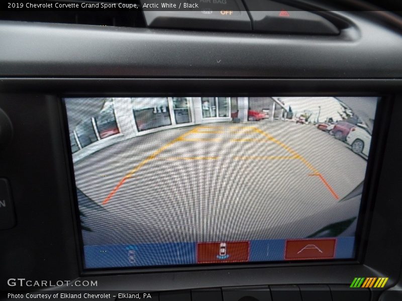Arctic White / Black 2019 Chevrolet Corvette Grand Sport Coupe