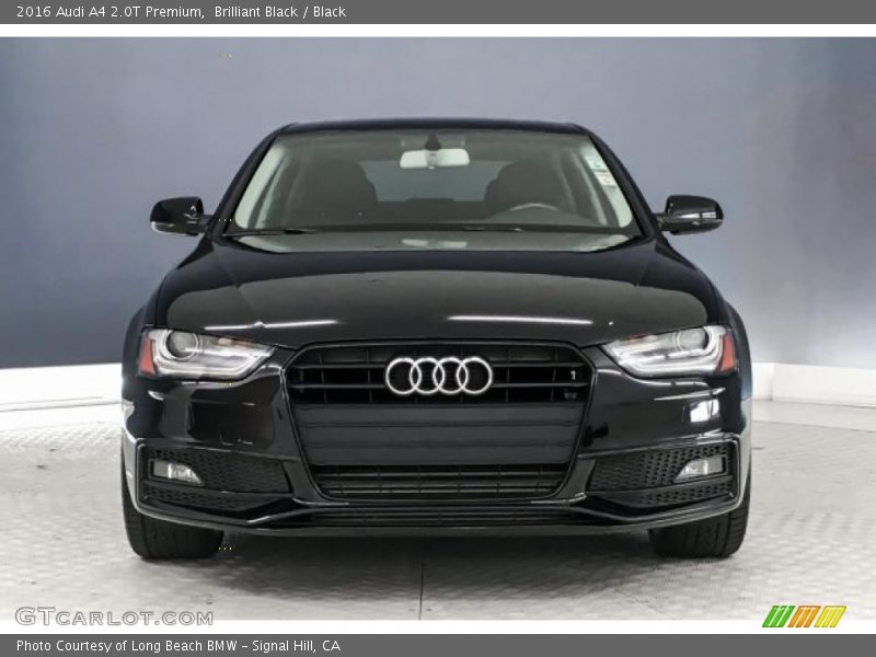 Brilliant Black / Black 2016 Audi A4 2.0T Premium